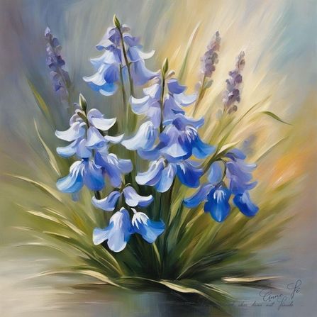 Glockenblumen - Bluebells 