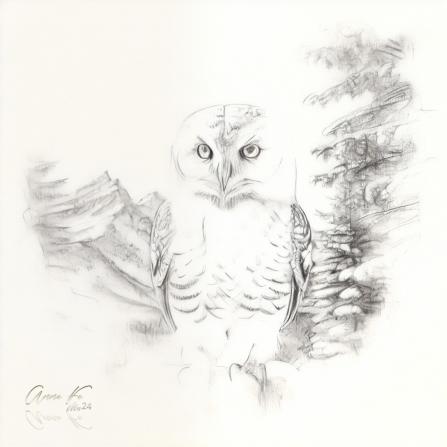 Schneeeule - Snow owl