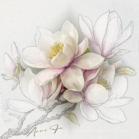 Die Magnolienblüte